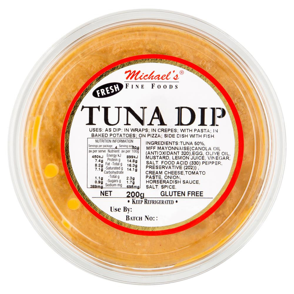 Michaels Fine Foods Tuna Dip 200g , Frdg1-Antipasti - HFM, Harris Farm Markets
 - 1