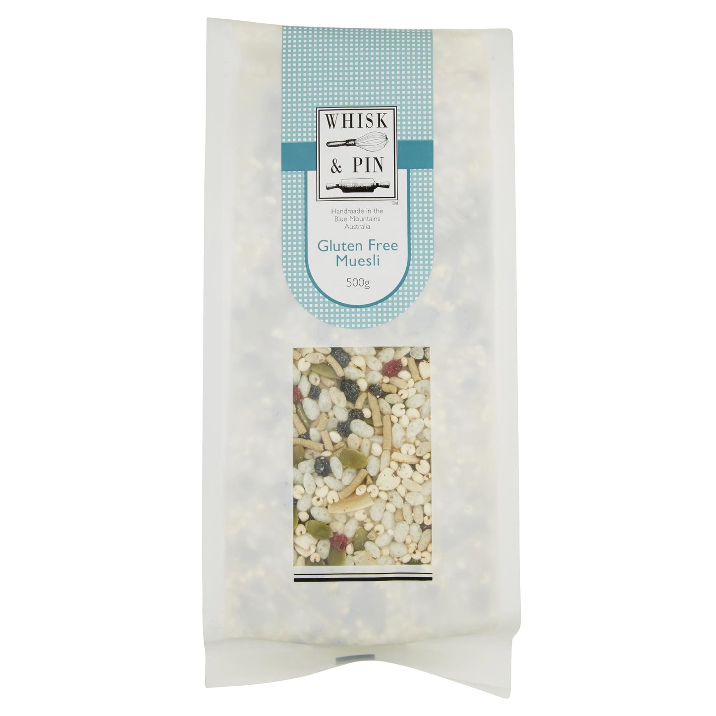 Whisk & Pin Muesli Gluten Free 500g , Grocery-Breakfast - HFM, Harris Farm Markets
- 1