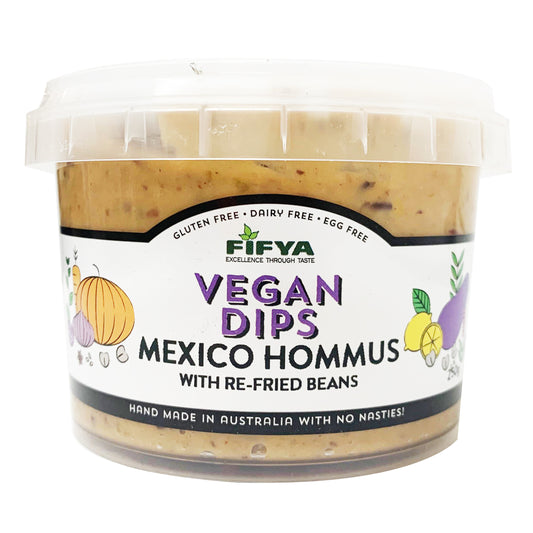 Fifya Vegan Mexico Hommus with Refried Beans 250g
