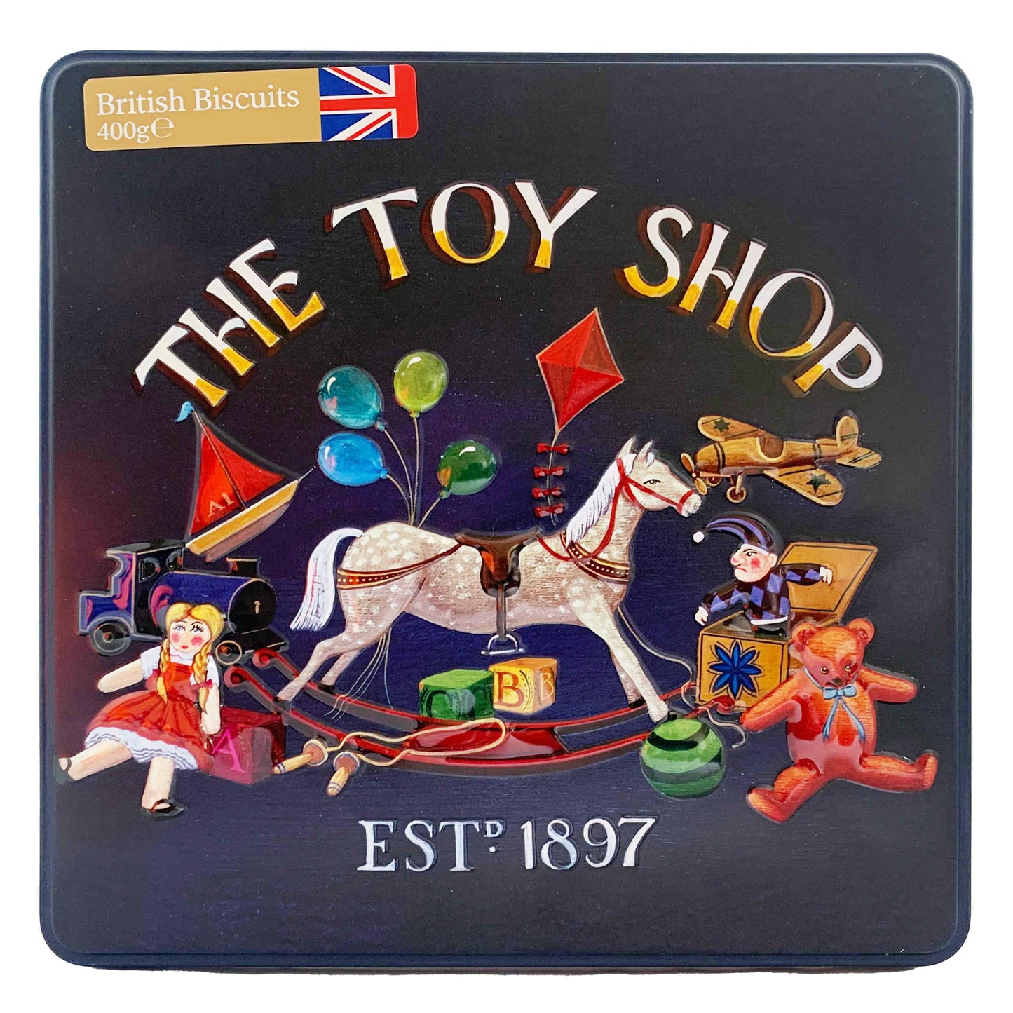 Grandma Wild Butter Shortbread Petticoat Tail Biscuits The Toy Shop Tin | Harris Farm Online