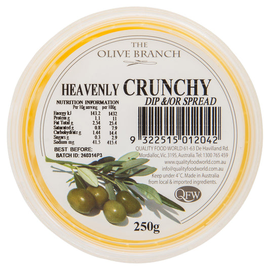 Olive Branch Heavenly Crunchy 250g , Frdg1-Antipasti - HFM, Harris Farm Markets
 - 1