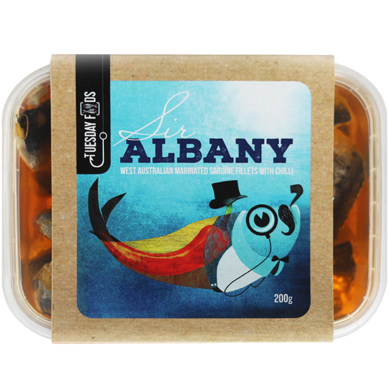 Sir Albany Chilli Marinated Sardine Fillets | Harris Farm Online
