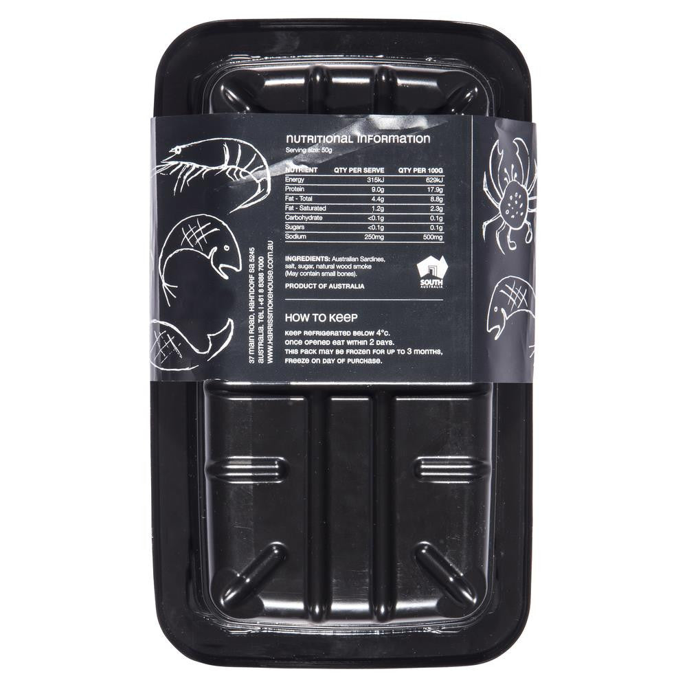 Harris Smokehouse Smoked Sardine Fillets (150-250g) , Frdg3-Seafood - HFM, Harris Farm Markets
 - 2