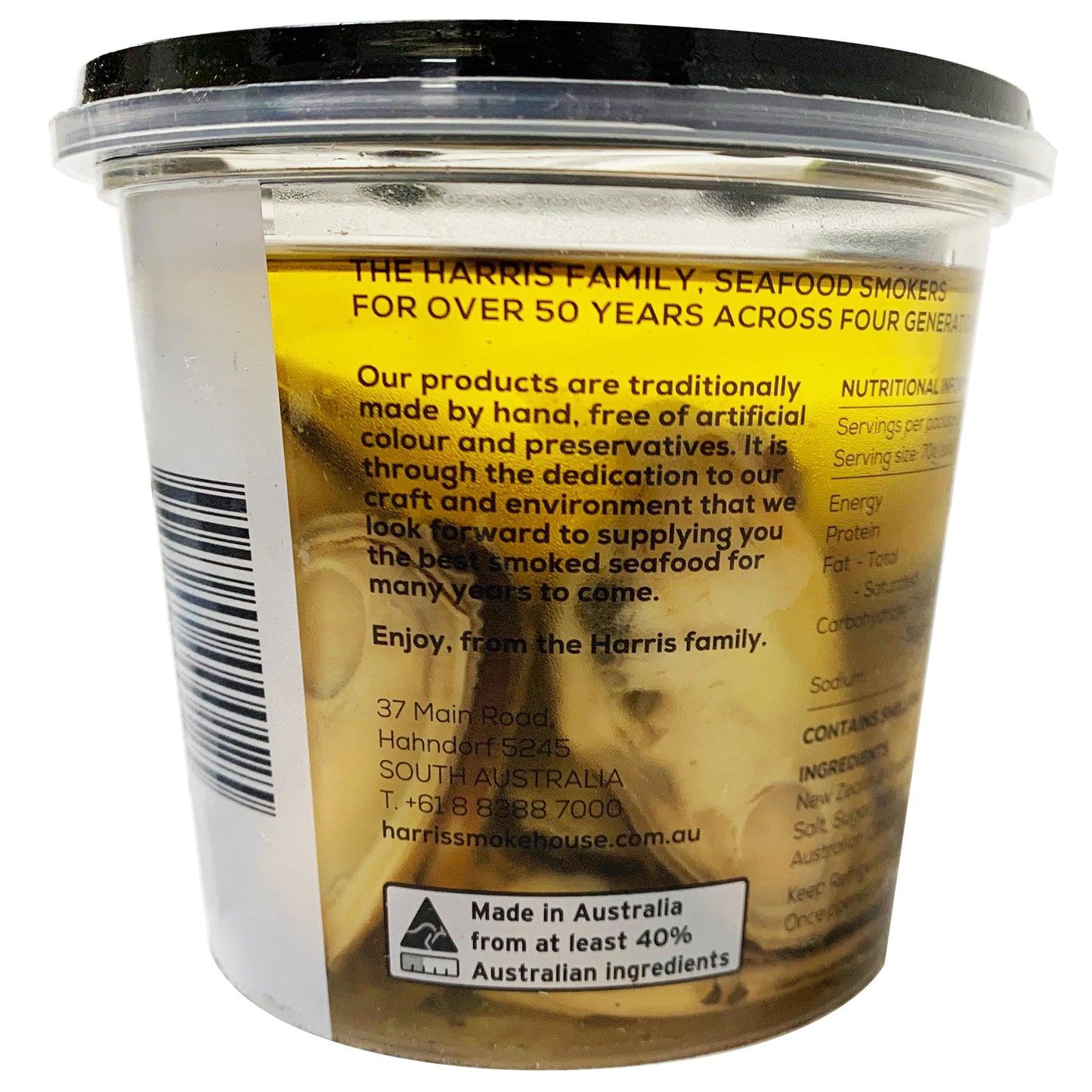 Harris Smoke House - Smoked Mussels - In Oil (320g)