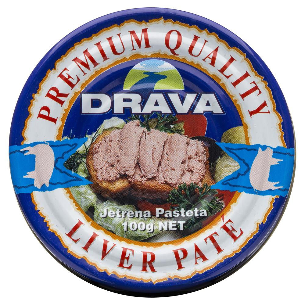 Drava Jetrena Pasteta Liver Pate 100g , Frdg1-Antipasti - HFM, Harris Farm Markets
- 1