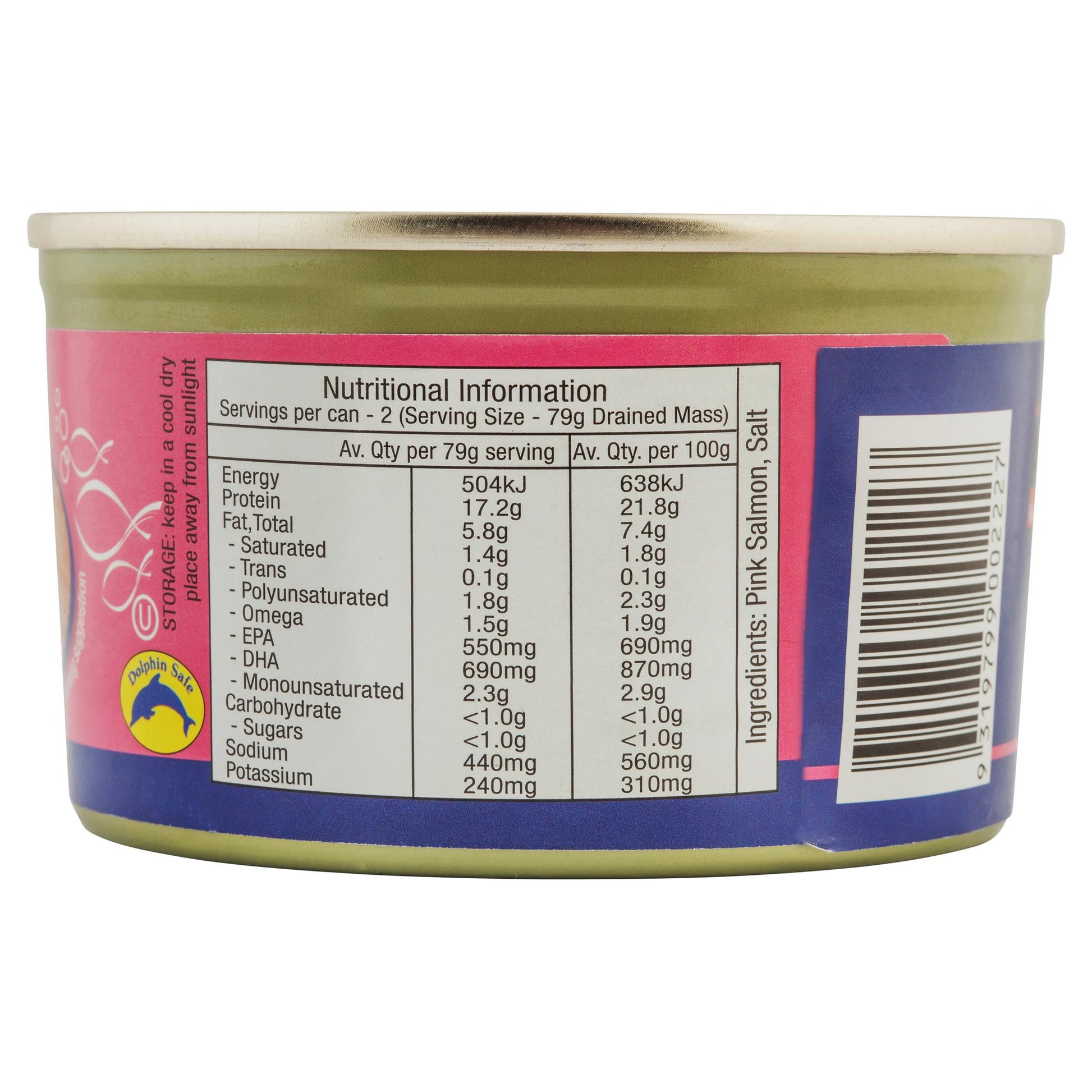 Ocean Delight Pink Salmon 212g , Grocery-Can or Jar - HFM, Harris Farm Markets
 - 3
