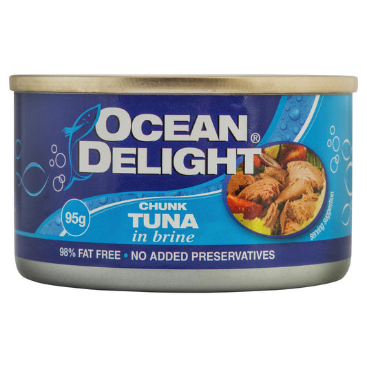 Ocean Delight Tuna in Brine 95g , Grocery-Can or Jar - HFM, Harris Farm Markets
 - 1