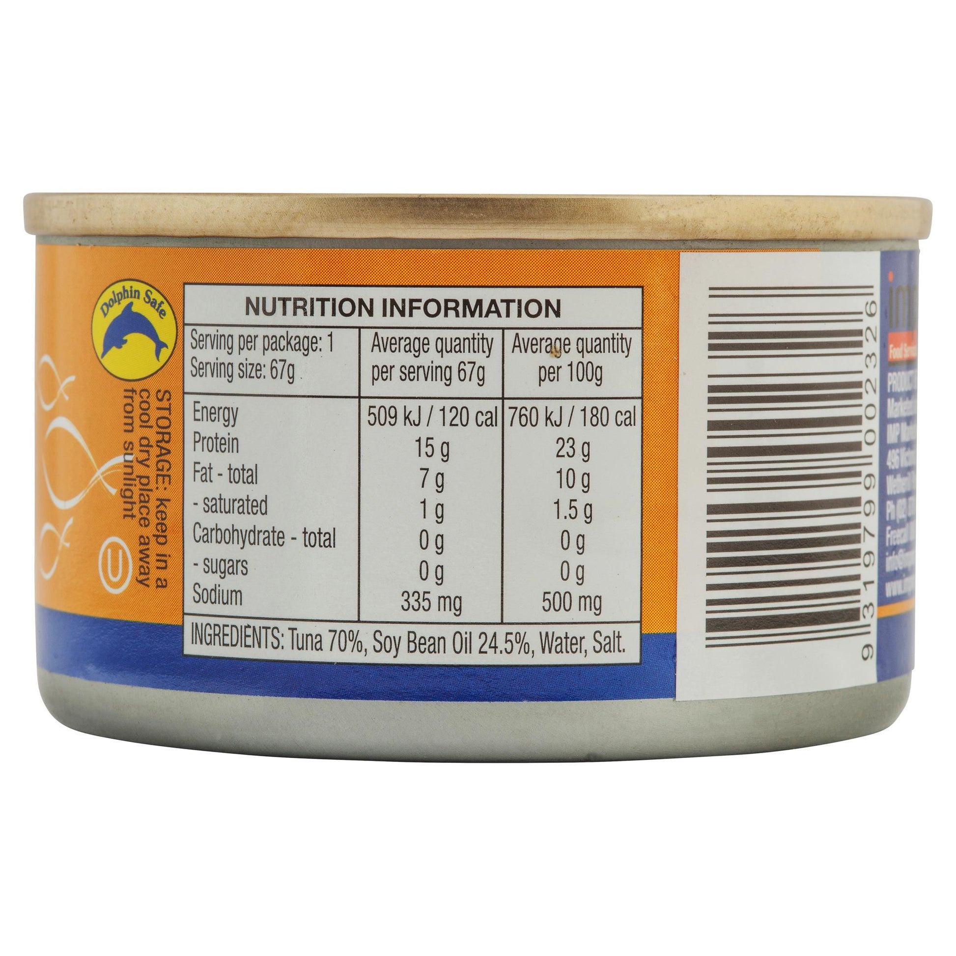 Ocean Delight Tuna In Oil 95g , Grocery-Can or Jar - HFM, Harris Farm Markets
 - 2