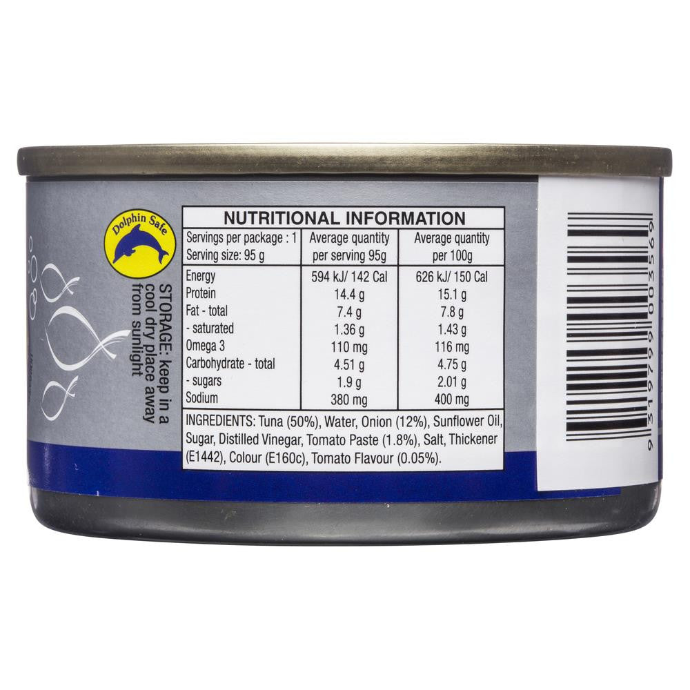 Ocean Delight Tuna Tomato & Onion 95g , Grocery-Can or Jar - HFM, Harris Farm Markets
 - 2