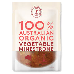 Australian Organic Food Co Vegetable Minestrone Organic Soup 330g