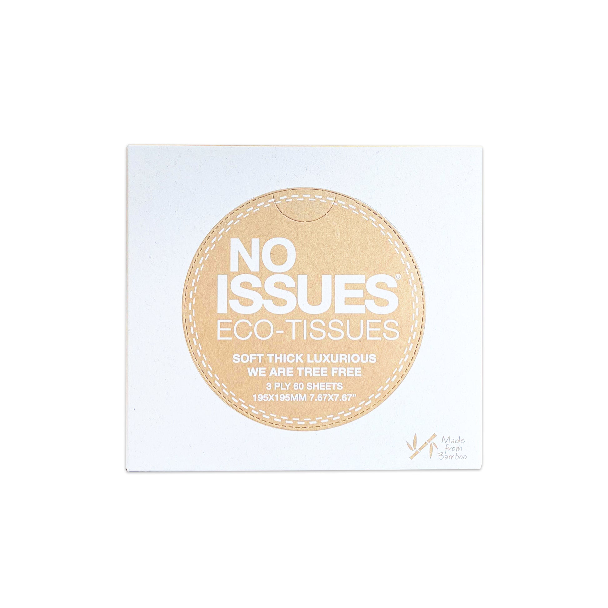 No Issues Tissues Cube Box | Harris Farm Online