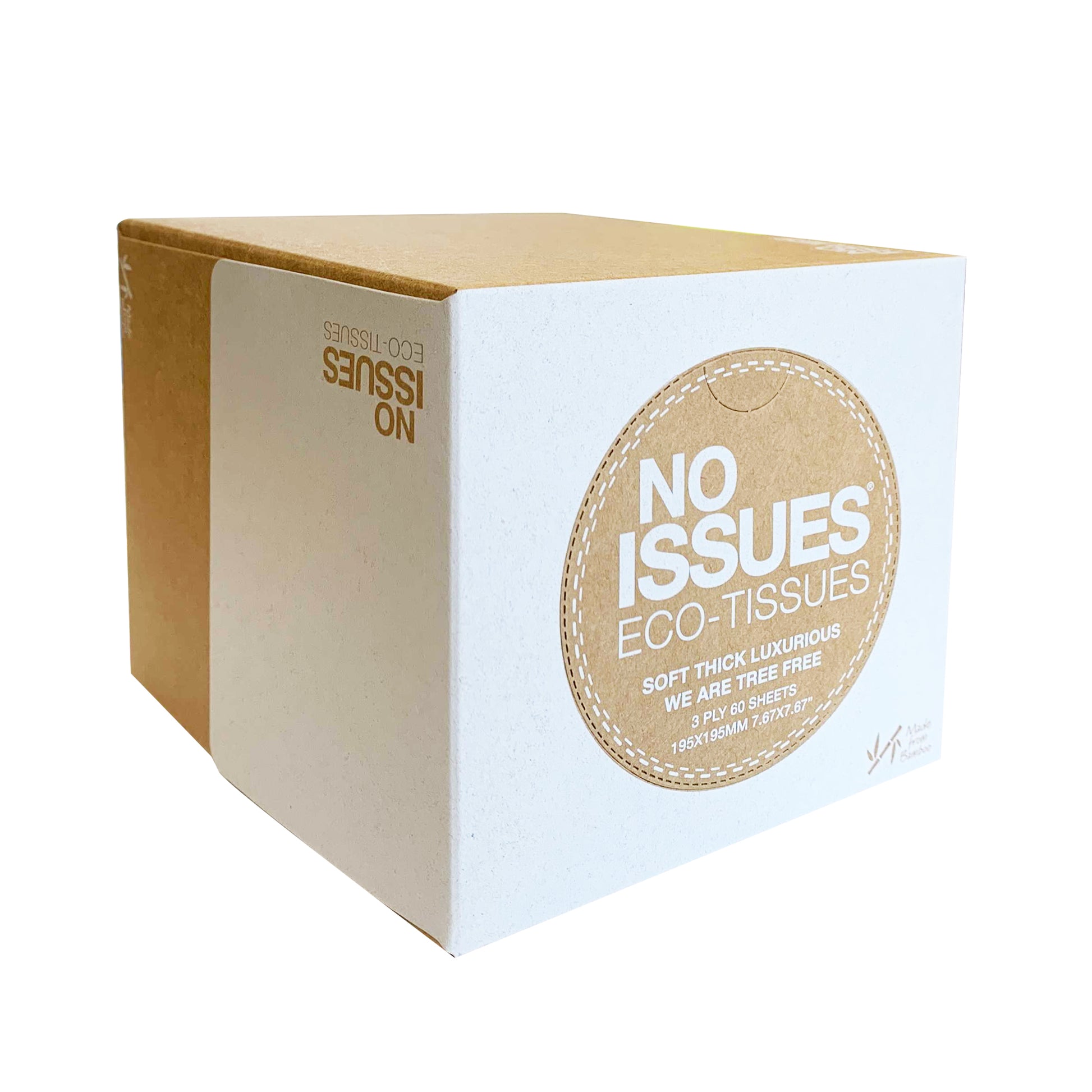 No Issues Tissues Cube Box | Harris Farm Online