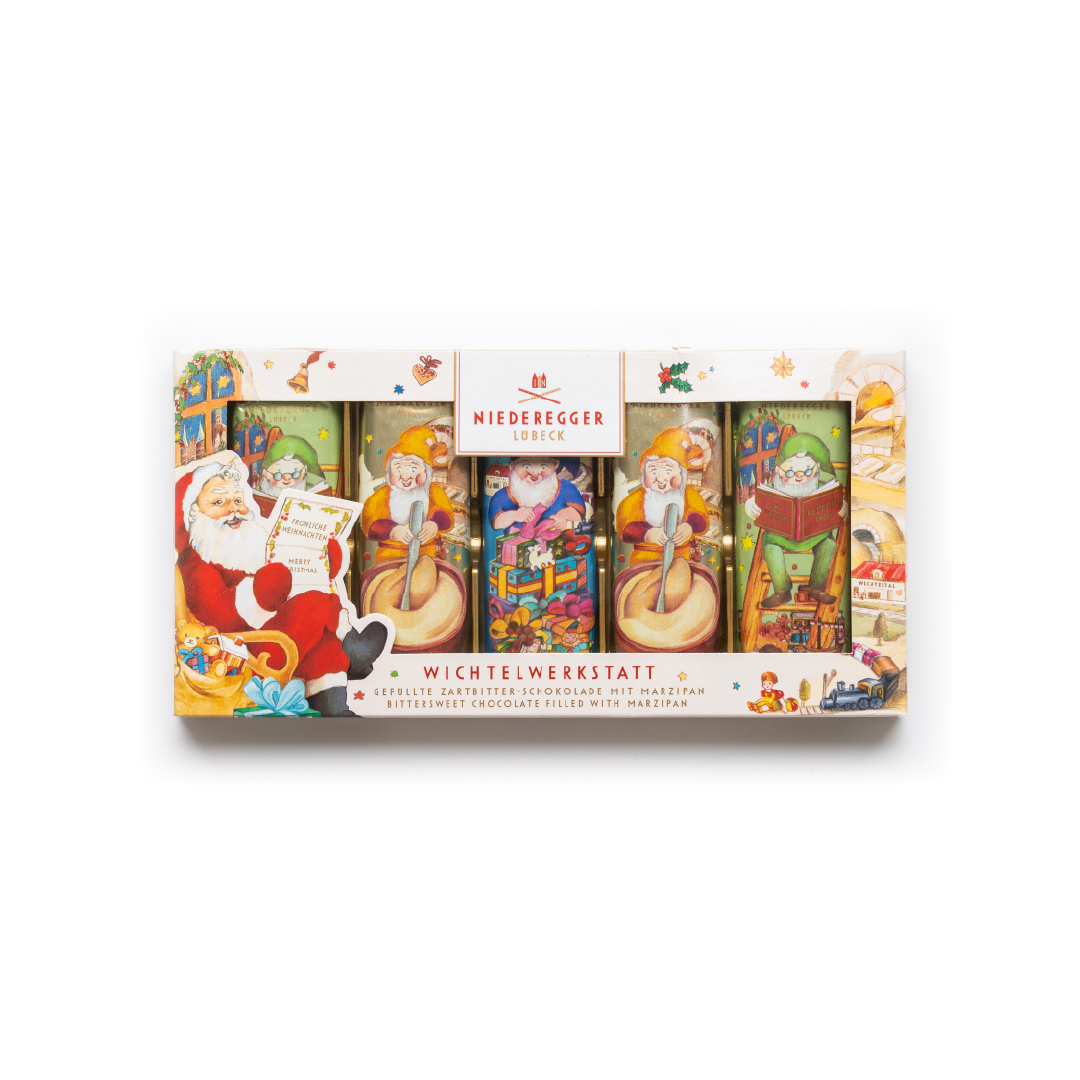 Niederegger Marzipan Dark Chocolate Bars x5 | Harris Farm Online