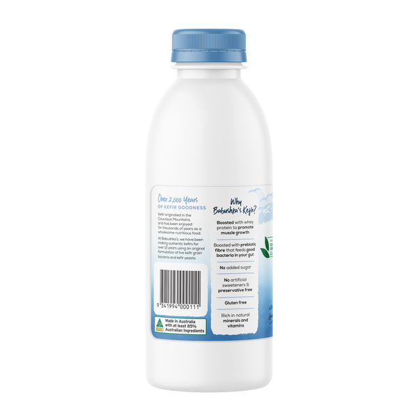 Babushka's Probiotic Kefir Organic Natural Yoghurt 750g