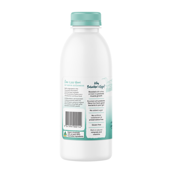 Babushka's Probiotic Kefir Natural Yoghurt Vanilla 750g