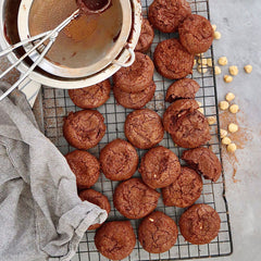 Chocolate and Hazelnut Brownie Cookies | Harris Farm Online