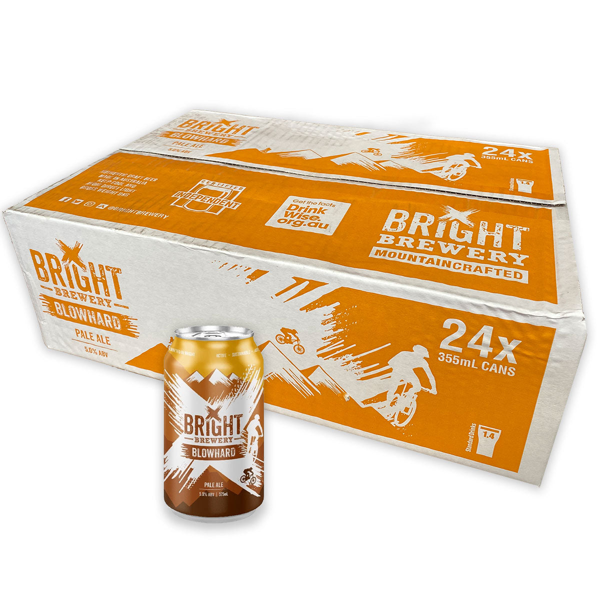 Bright Brewery Blowhard Pale Ale Case 24 x 355ml | Harris Farm Online