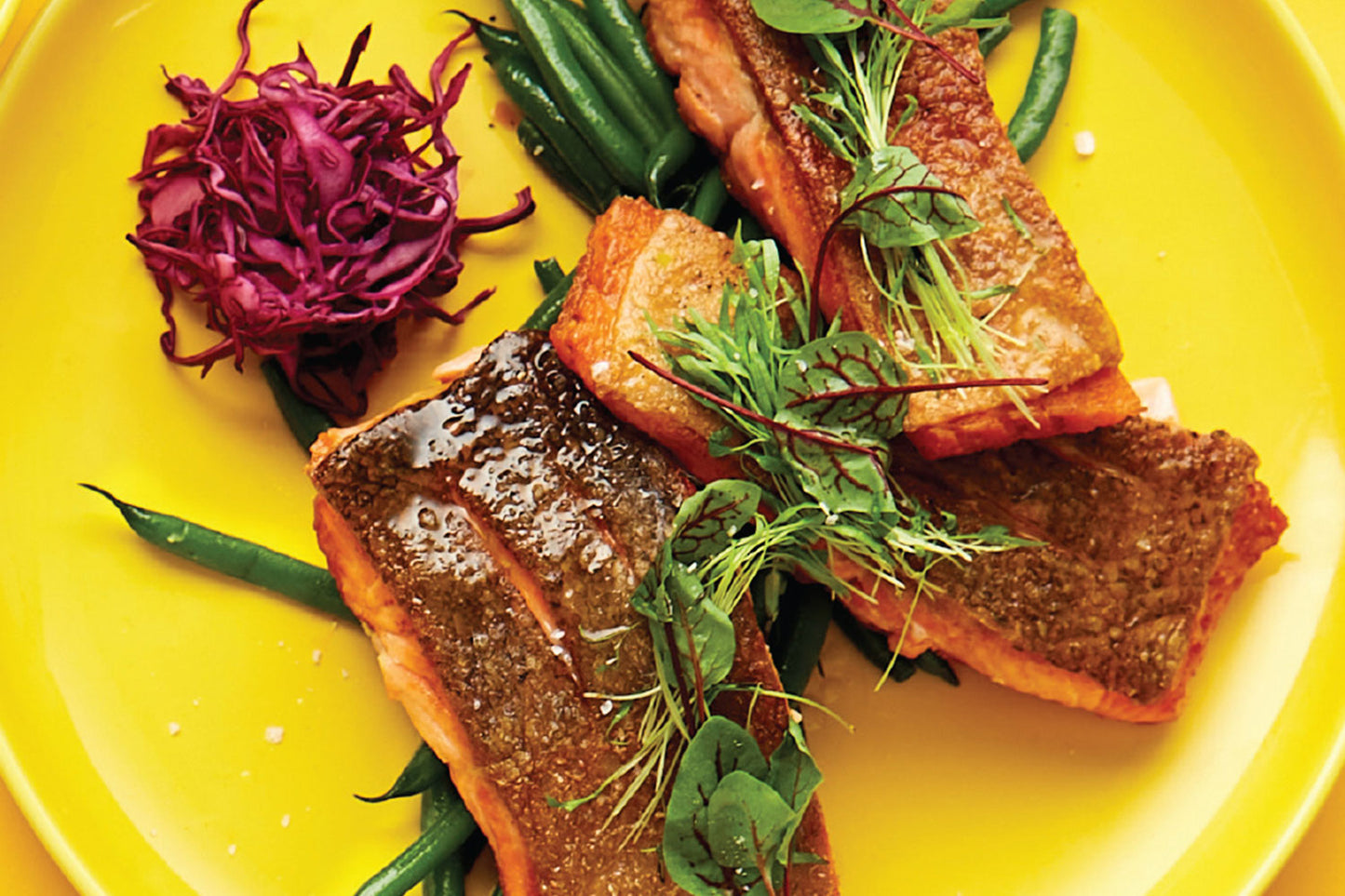 Crispy Skin Salmon - with Corn Puree | Harris Farm Online