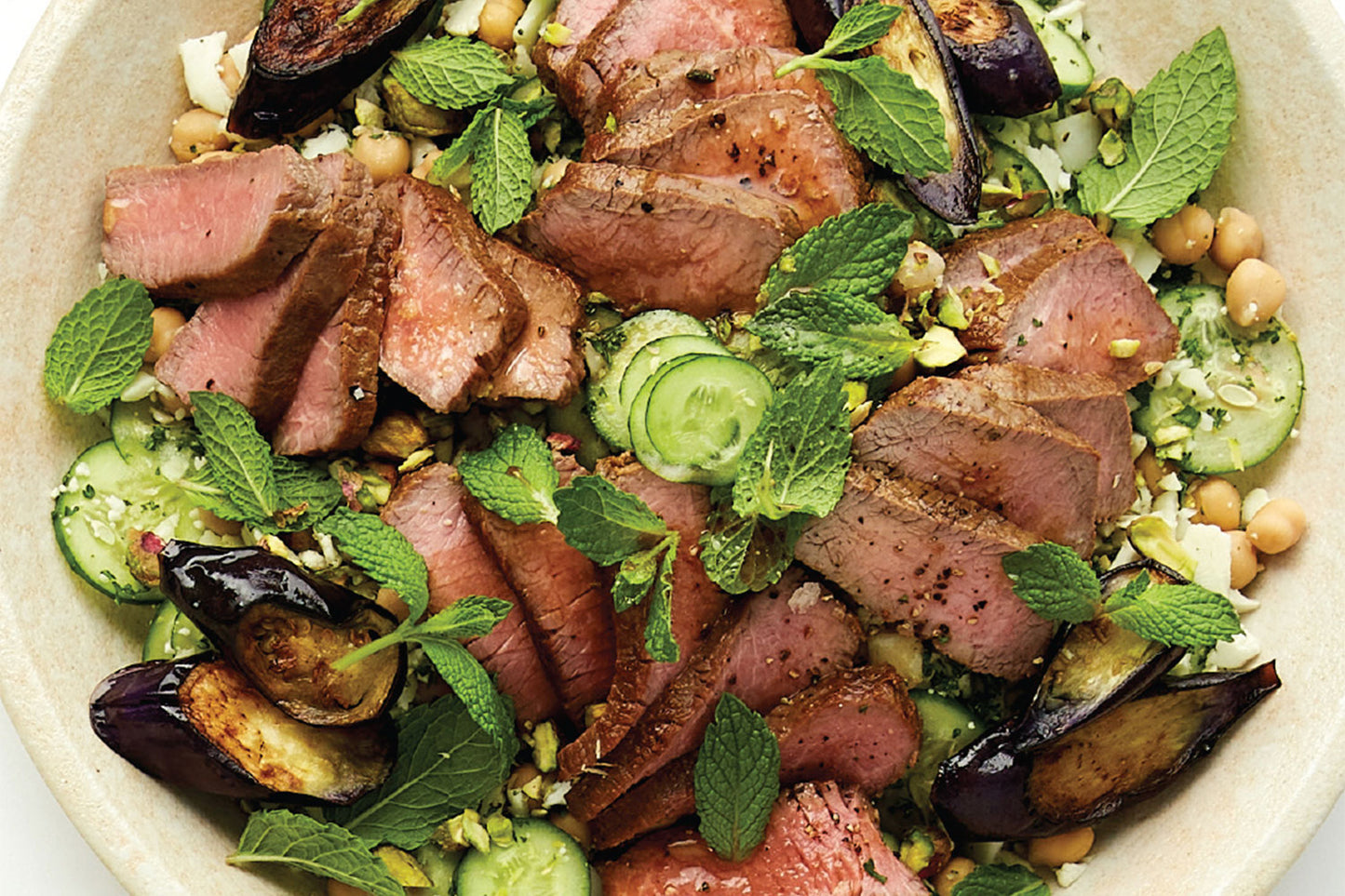 Lamb Backstrap - with Cauli Salad | Harris Farm Online