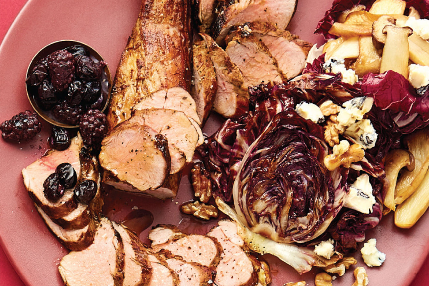 Roasted Pork Fillet - with Mixed Berry Sauce | Harris Farm Online