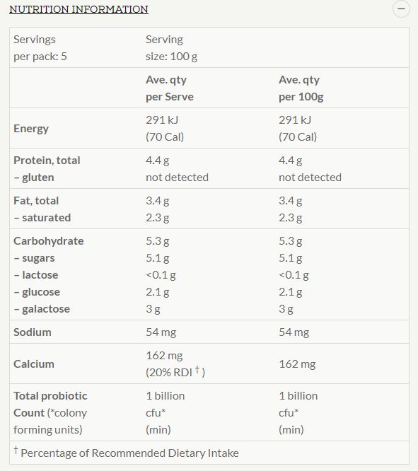 Paris Creek Farms Organic Lactose Free Yoghurt | Harris Farm Online