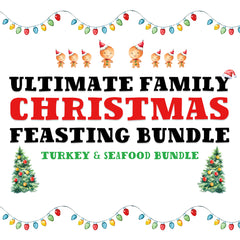 Ultimate Family Christmas Turkey and Seafood Bundle