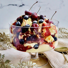 Pandoro Marsala Cherries Trifle - with Vanilla Mascarpone | Harris Farm Online