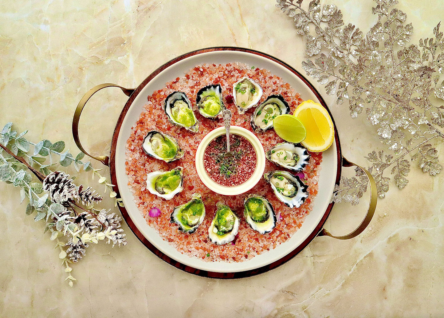 X-Large Sydney Rock Oysters - with Cucumber Coriander and Jalapeno Granita | Harris Farm Online