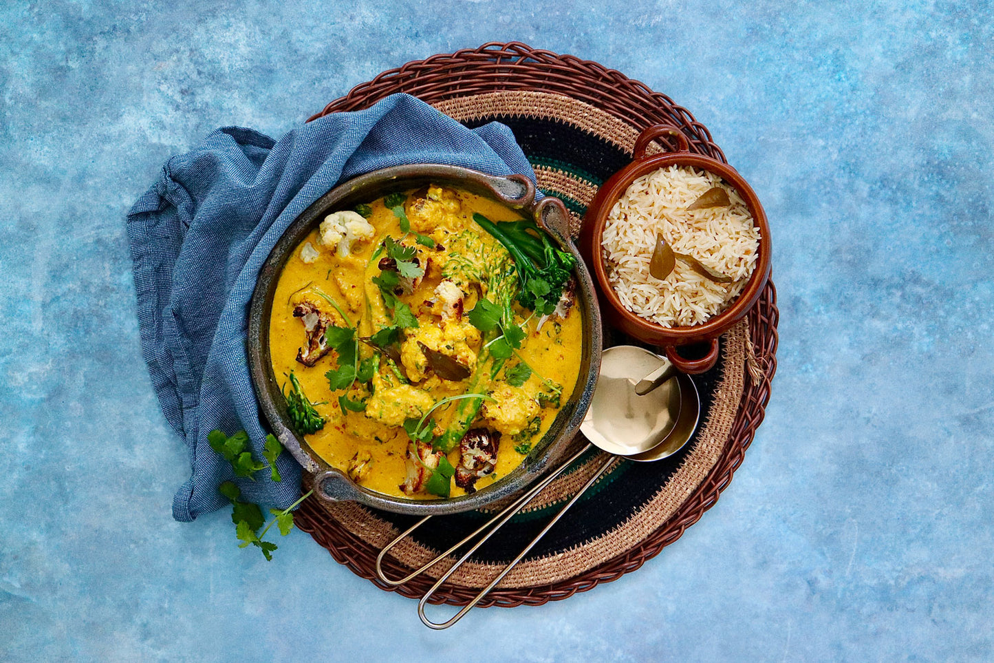Goan Vegetable Curry - with Roasted Cauliflower and Basmati Rice | Harris Farm Online
