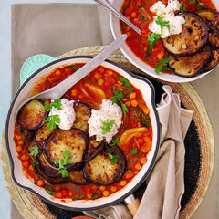 Moroccan Eggplant - with Chickpeas, Fennel and Persian Feta | Harris Farm Online