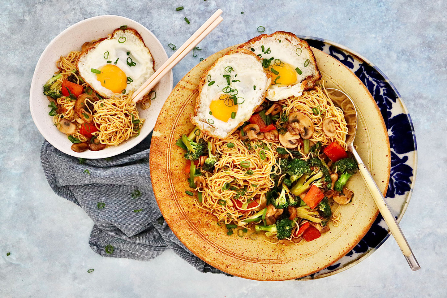 Wonton Stir Fry Noodles - with Seasonal Vegetables and Black Bean Sauce | Harris Farm Online
