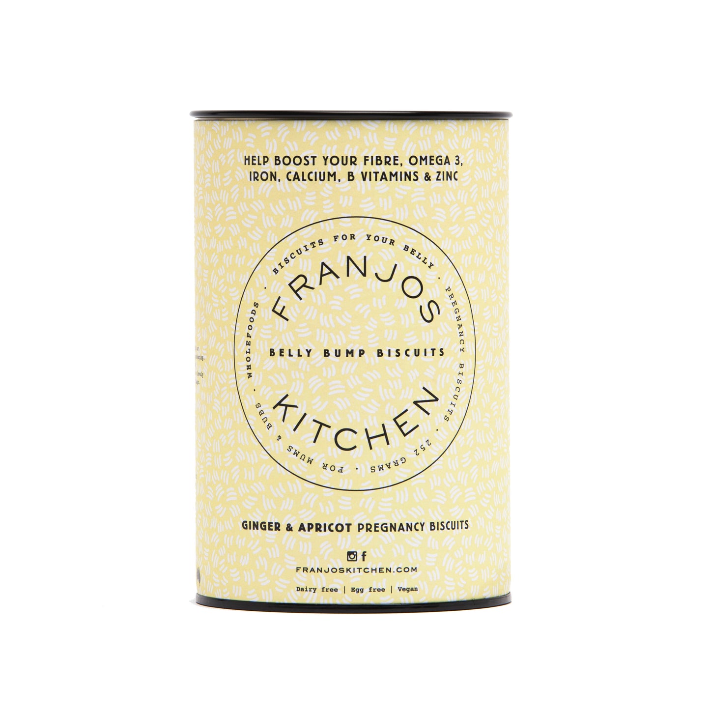 Franjos Kitchen - Pregnancy Biscuits - Ginger and Apricot (252g)