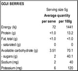Power Super Foods Goji Berries | Harris Farm Online