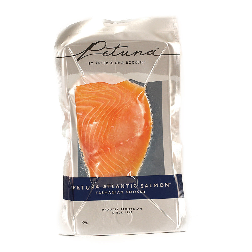 Salmon Smoked Tasmanian Petuna 100g , Frdg3-Seafood - HFM, Harris Farm Markets