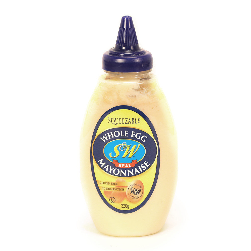 S&W Egg Mayo Squeeze 320g , Grocery-Cooking - HFM, Harris Farm Markets