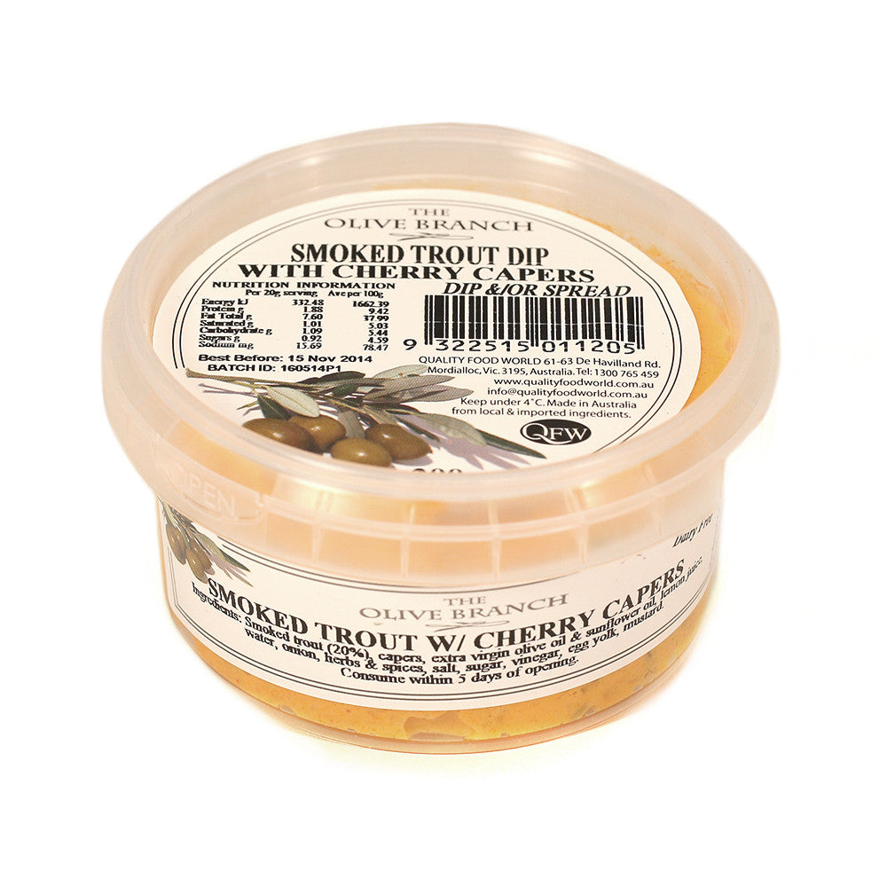Olive Branch Smoked Trout Dip 200g , Frdg1-Antipasti - HFM, Harris Farm Markets