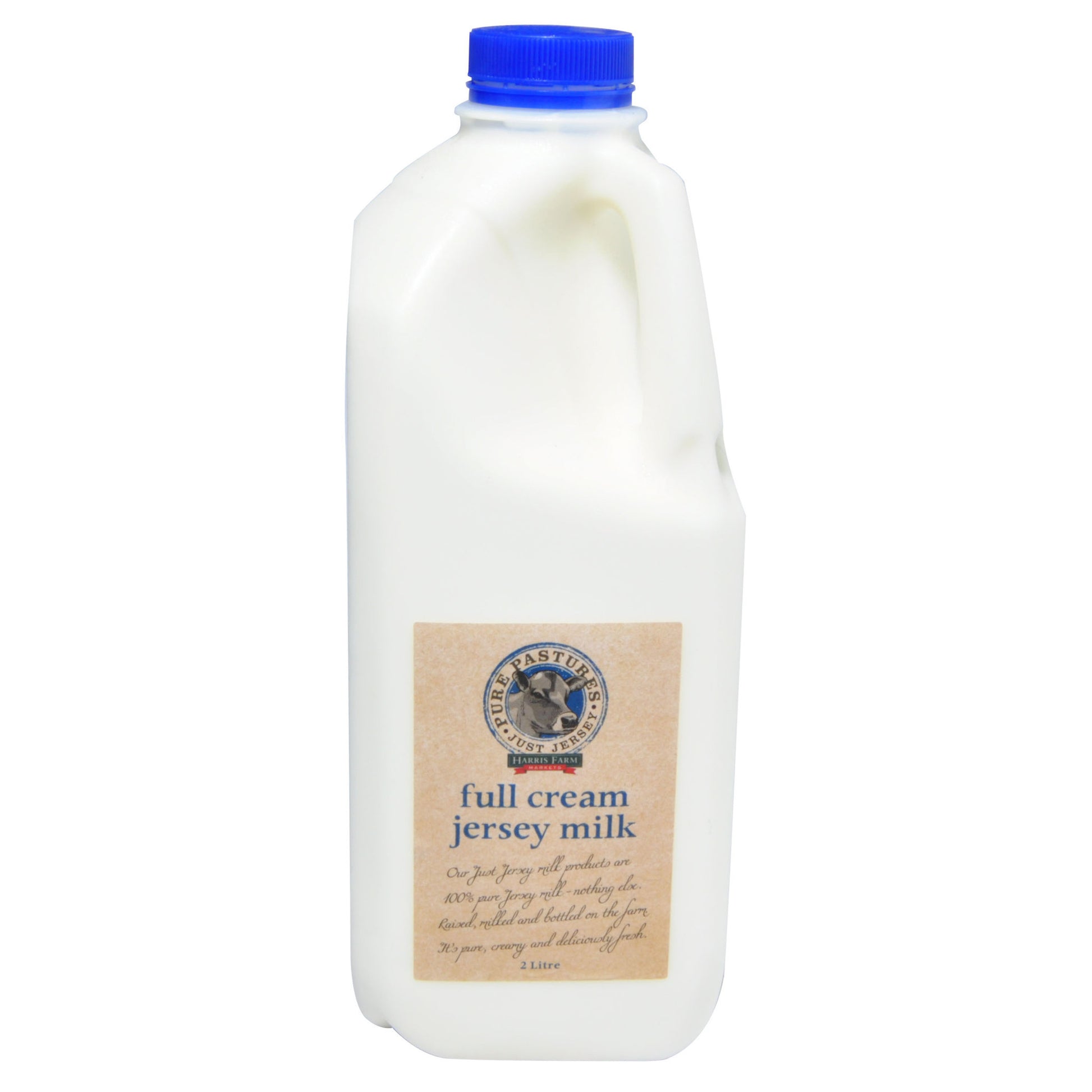 Harris Farm Milk Pure Jersey Full Cream 2l , Frdg2-Dairy - HFM, Harris Farm Markets
