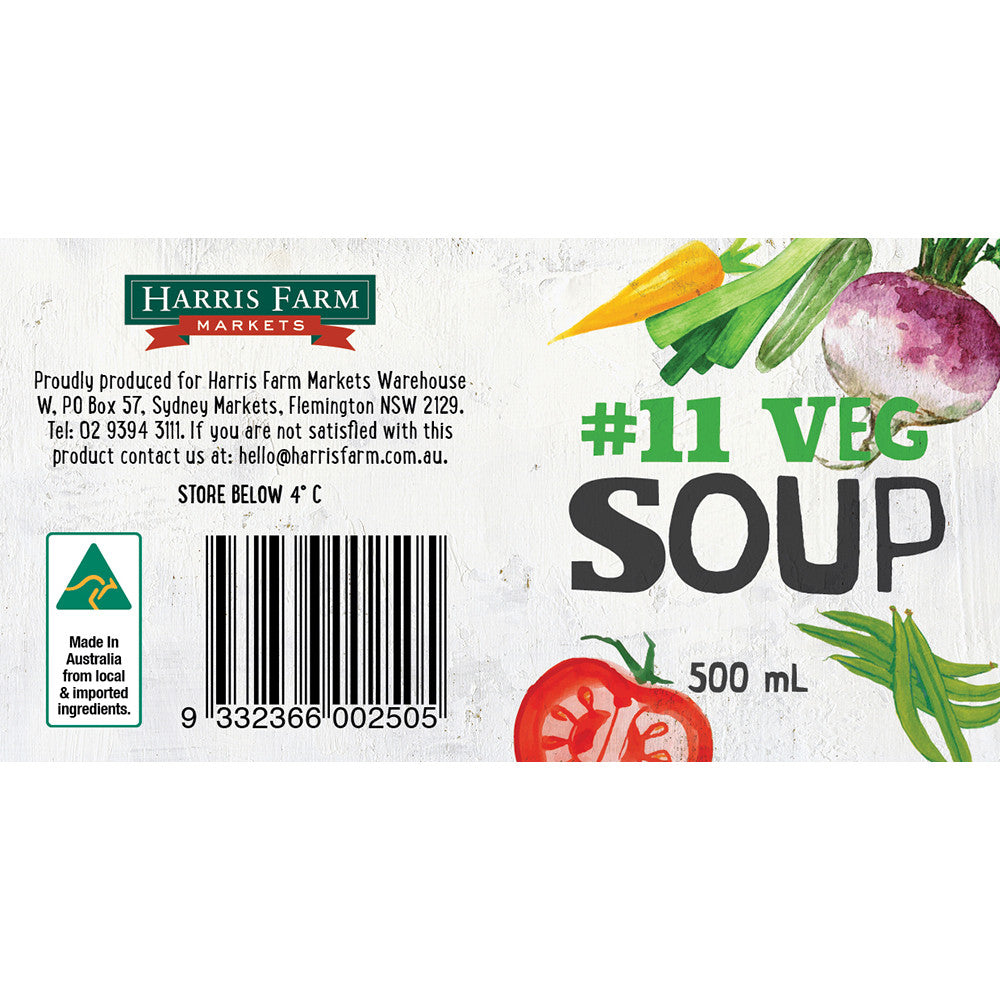 Harris Farm Soup Vegetable 500ml