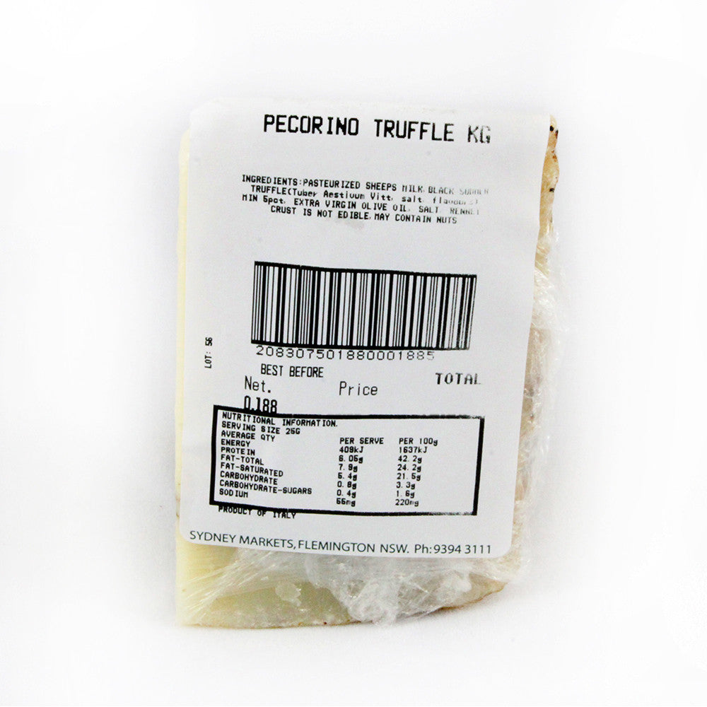 Fresco Truffle Pecorino Cheese 150-180g | Harris Farm Markets Online
