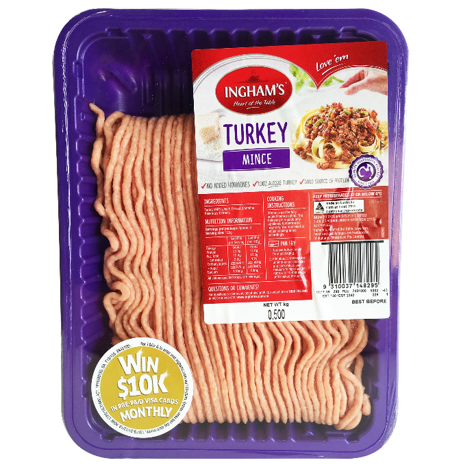 Turkey - Mince Inghams | Harris Farm Online