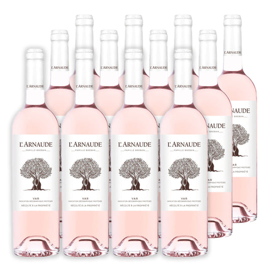 Domaine L'Arnaude Rose France 12 x 750mL