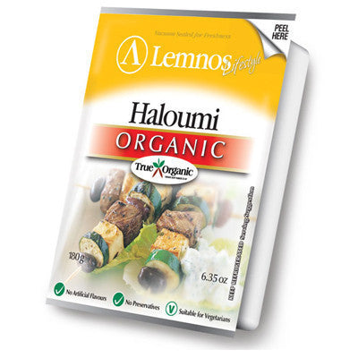 Halloumi Lemnos Organic 180g , Frdg1-Cheese - HFM, Harris Farm Markets