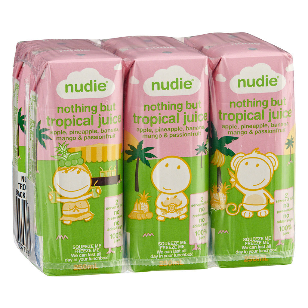 Nudie Tropical Juice 6 X 250ml , Grocery-Drinks - HFM, Harris Farm Markets