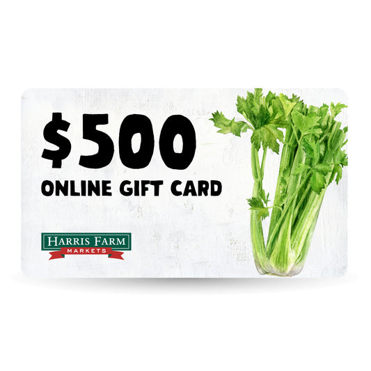 Harris Farm Online Only Gift Card $500