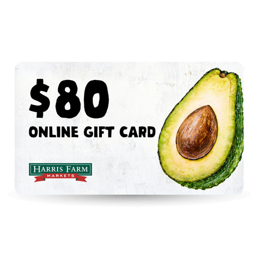 Harris Farm Online Only Gift Card $80