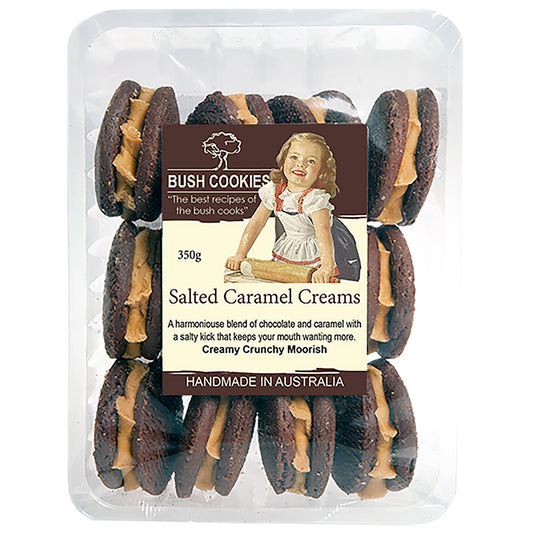 Bush Salted Caramel Bikkie 350g