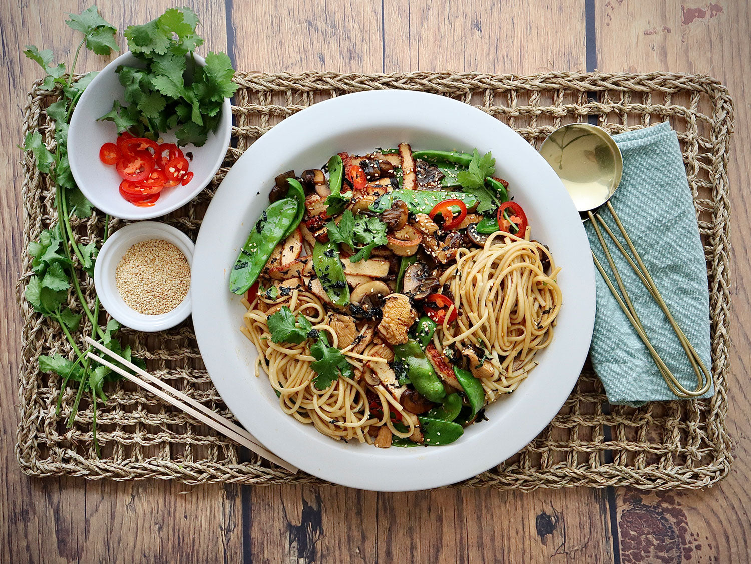 Tamari and Maple Chicken - with Udon Stir Fry | Harris Farm Online