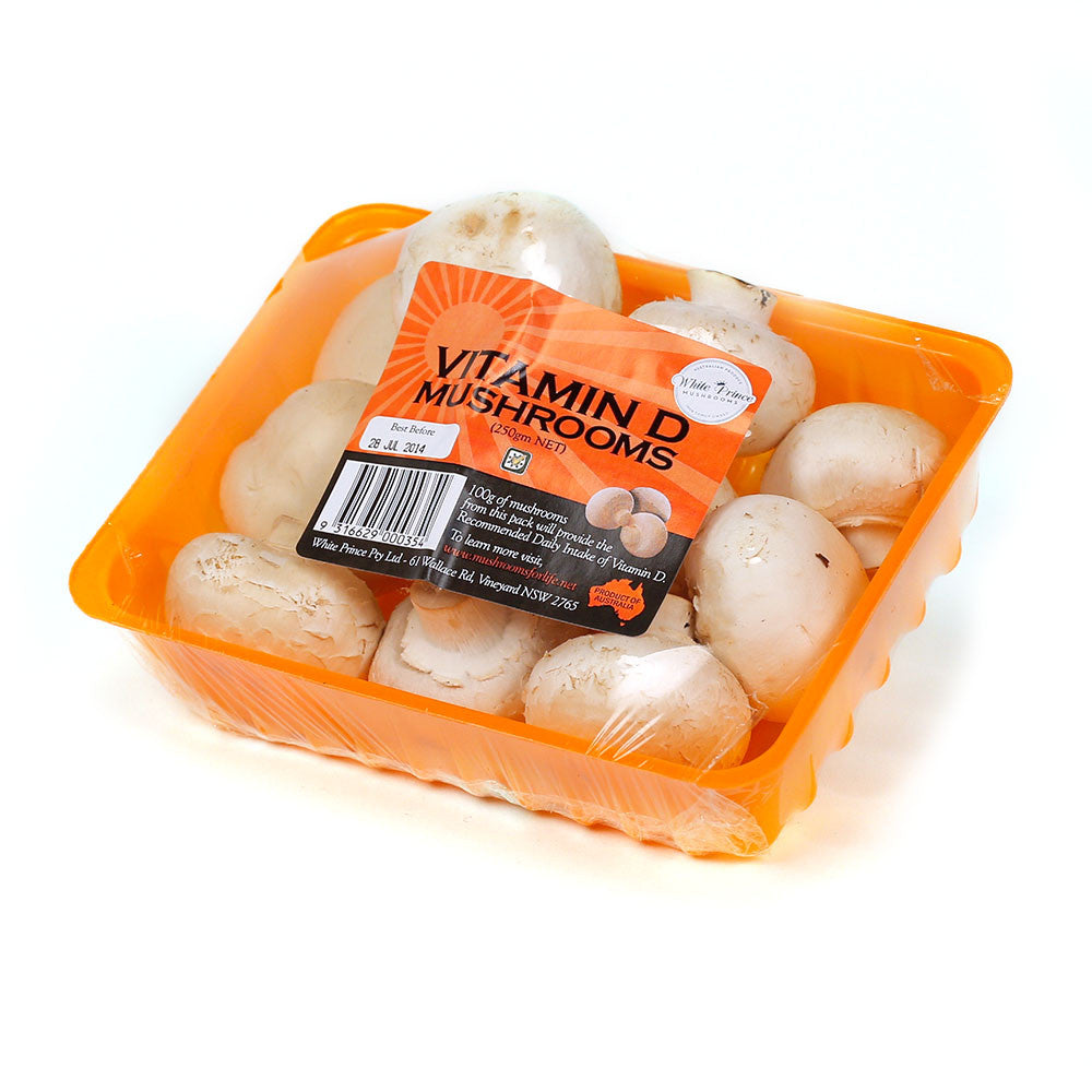 Mushrooms Vitamin D (250g) , S12S-Veg - HFM, Harris Farm Markets
- 1