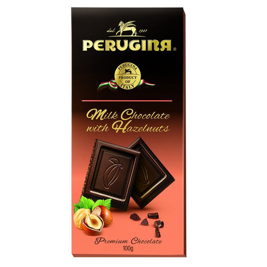 Perugina - Chocolate Milk - with Hazelnuts (100g)