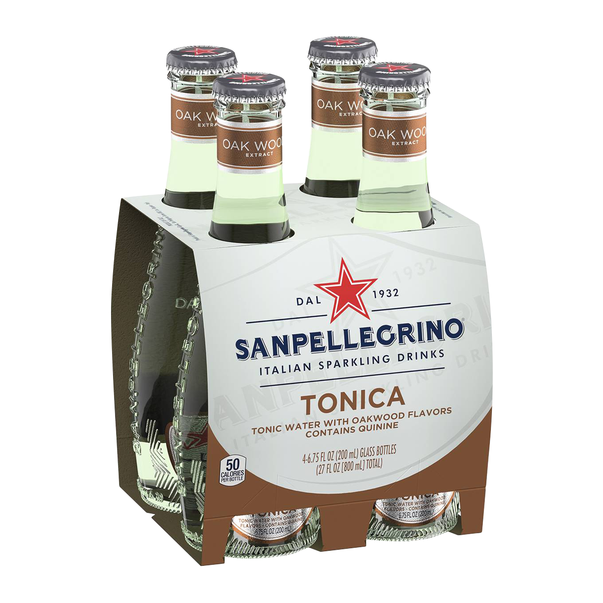 San Pellegrino Oakwood Tonic Water 4x200ml
